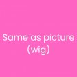 Same as picture(wig)