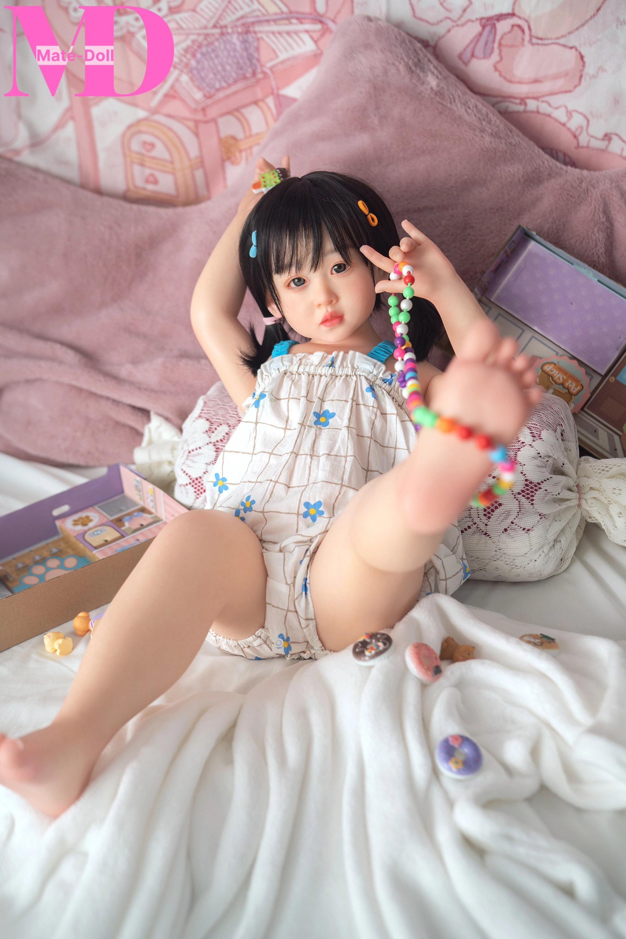 SILICONE HEAD AND TPE BODY SEX DOLL 88CM GA02# (MADE BY AXBDOLL)